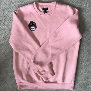 Pink men’s Forever 21 sweatshirt